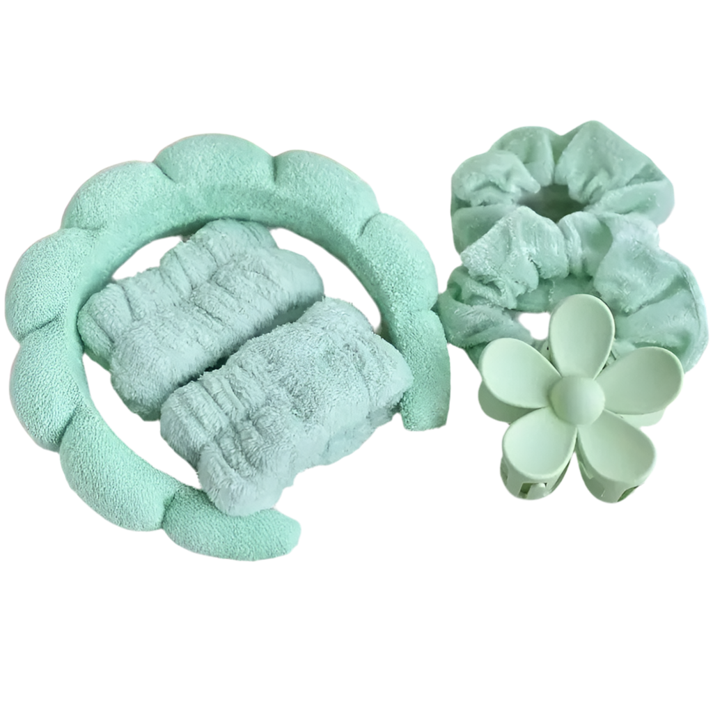 Bandeau démaquillage skincare 6 pcs