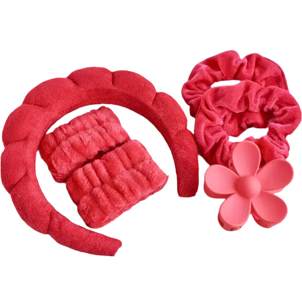 Bandeau démaquillage skincare 6 pcs